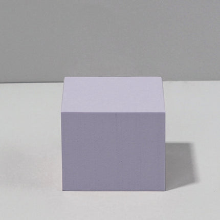 Geometric Cube Solid Color Photography Photo Background Table Shooting Foam Props, 7 x 7 x 6cm Cuboid, Cube Embedded Combo Kits, 2 x Door Combo Kits, Cuboid Door Combo Kits