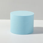 7.6 x 6cm Cylinder / Light Blue