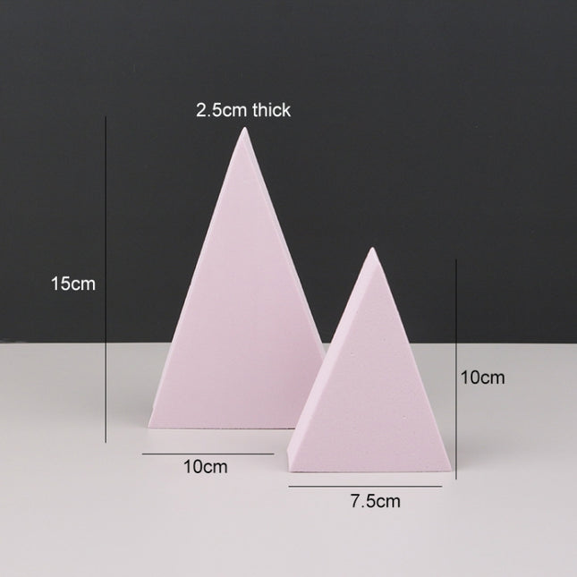 Geometric Cube Solid Color Photography Photo Background Table Shooting Foam Props, 7cm Round Ball + 5cm Round Ball, 7 x 7 x 6cm Cuboid, Cube Embedded Combo Kits, Cuboid Door Combo Kits