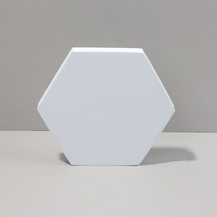 Geometric Cube Solid Color Photography Photo Background Table Shooting Foam Props, Round Combo Kits, 18 x 2cm Hexagon, 2 x Triangles Combo Kits, 7cm Round Ball + 5cm Round Ball