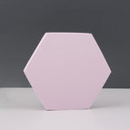 18 x 2cm Hexagon / Pink