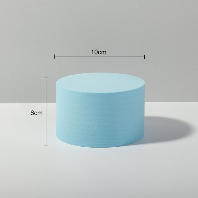 Geometric Cube Solid Color Photography Photo Background Table Shooting Foam Props, 10 x 6cm Cylinder, 7.6 x 6cm Cylinder, Ladder Combo Kits, Cuboid Doo