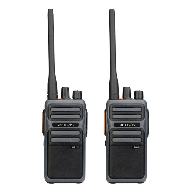 1 Pair RETEVIS RB617 PMR446 16CHS License-free Two Way Radio Handheld Walkie Talkie, EU Plug