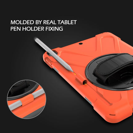 Stoßfeste, farbenfrohe Schutzhülle aus Silikon + PC mit Halterung, Schultergurt, Handschlaufe und Stiftschlitz, für iPad Pro 10.5