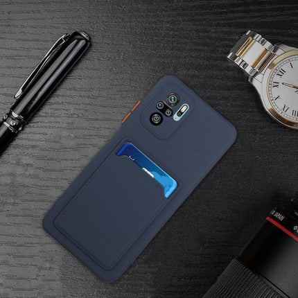 Card Slot Design Shockproof TPU Protective Case, For Xiaomi Redmi Note 10 Pro