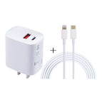2m Type-C to 8 Pin, US Plug