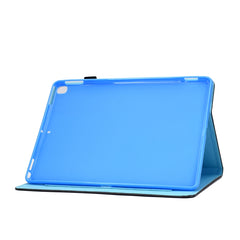 Colored Drawing Horizontal Flip Leather Case with Holder & Card Slots & Pen Slot & Sleep / Wake-up Function, For iPad 10.2 2021 / 2020 / 2019