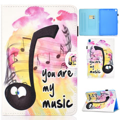 Colored Drawing Horizontal Flip Leather Case with Holder & Card Slots & Pen Slot & Sleep / Wake-up Function, For iPad 10.2 2021 / 2020 / 2019