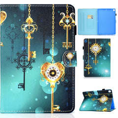 Colored Drawing Horizontal Flip Leather Case with Holder & Card Slots & Pen Slot & Sleep / Wake-up Function, For iPad 10.2 2021 / 2020 / 2019