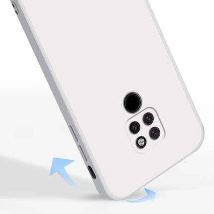 Solid Color Imitation Liquid Silicone Straight Edge Dropproof Full Coverage Protective Case, For Huawei Mate 20, For Huawei Mate 20 Pro