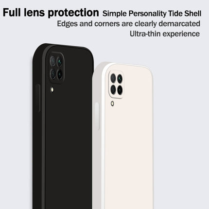 Solid Color Imitation Liquid Silicone Straight Edge Dropproof Full Coverage Protective Case, For Huawei nova 6 SE / 7i, For Huawei nova 7 5G