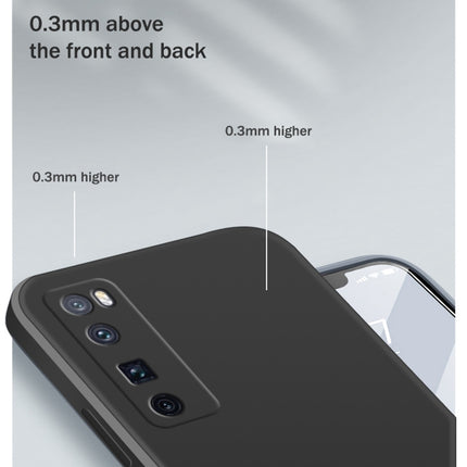 Solid Color Imitation Liquid Silicone Straight Edge Dropproof Full Coverage Protective Case, For Huawei nova 7 Pro 5G, For Huawei nova 7 SE