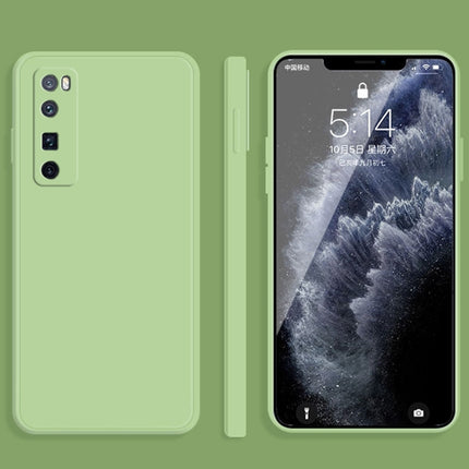 Solid Color Imitation Liquid Silicone Straight Edge Dropproof Full Coverage Protective Case, For Huawei nova 7 Pro 5G, For Huawei nova 7 SE