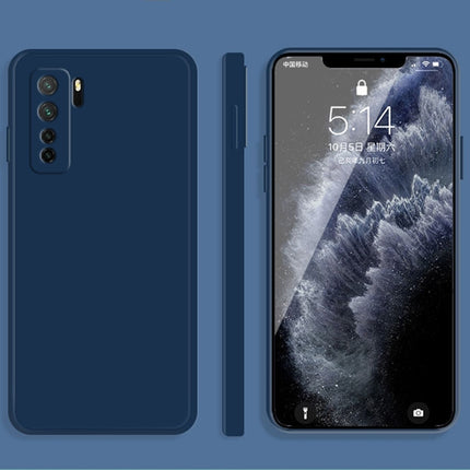 Solid Color Imitation Liquid Silicone Straight Edge Dropproof Full Coverage Protective Case, For Huawei nova 7 Pro 5G, For Huawei nova 7 SE