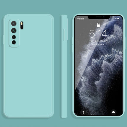 Solid Color Imitation Liquid Silicone Straight Edge Dropproof Full Coverage Protective Case, For Huawei nova 7 Pro 5G, For Huawei nova 7 SE