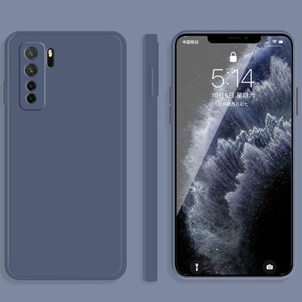 Solid Color Imitation Liquid Silicone Straight Edge Dropproof Full Coverage Protective Case, For Huawei nova 7 Pro 5G, For Huawei nova 7 SE