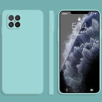 Solid Color Imitation Liquid Silicone Straight Edge Dropproof Full Coverage Protective Case, For Huawei nova 8 SE, For Huawei P30