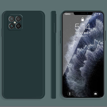 Solid Color Imitation Liquid Silicone Straight Edge Dropproof Full Coverage Protective Case, For Huawei nova 8 SE, For Huawei P30