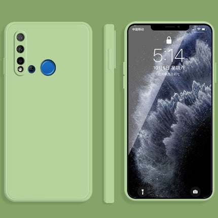 Solid Color Imitation Liquid Silicone Straight Edge Dropproof Full Coverage Protective Case, For Huawei P40 Pro, For Huawei nova 5i