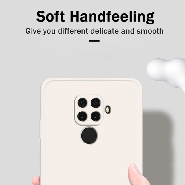 Solid Color Imitation Liquid Silicone Straight Edge Dropproof Full Coverage Protective Case, For Huawei nova 5i Pro / 5z, For Huawei nova 5 Pro