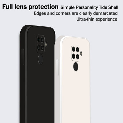 Solid Color Imitation Liquid Silicone Straight Edge Dropproof Full Coverage Protective Case, For Huawei nova 5i Pro / 5z, For Huawei nova 5 Pro