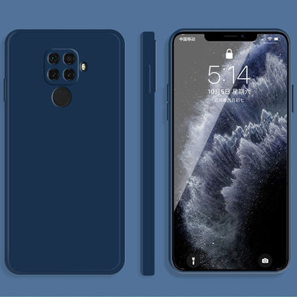 Solid Color Imitation Liquid Silicone Straight Edge Dropproof Full Coverage Protective Case, For Huawei nova 5i Pro / 5z, For Huawei nova 5 Pro