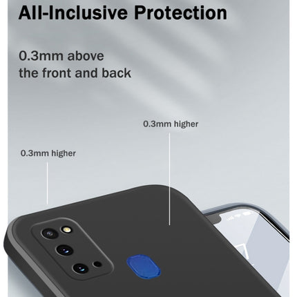 Solid Color Imitation Liquid Silicone Straight Edge Dropproof Full Coverage Protective Case, For Samsung Galaxy M31, For Samsung Galaxy M51, For Samsung Galaxy S20