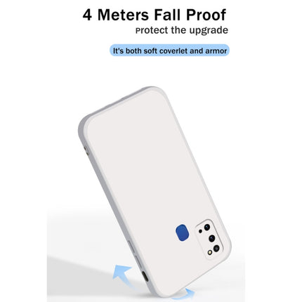 Solid Color Imitation Liquid Silicone Straight Edge Dropproof Full Coverage Protective Case, For Samsung Galaxy M31, For Samsung Galaxy M51, For Samsung Galaxy S20