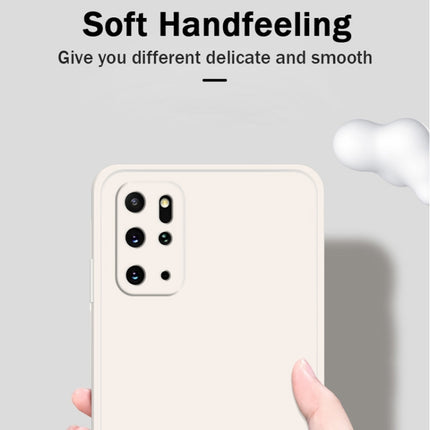Solid Color Imitation Liquid Silicone Straight Edge Dropproof Full Coverage Protective Case, For Samsung Galaxy S20+, For Samsung Galaxy S20 FE