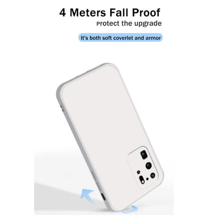 Solid Color Imitation Liquid Silicone Straight Edge Dropproof Full Coverage Protective Case, For Samsung Galaxy S20 Ultra, For Samsung Galaxy S21 5G