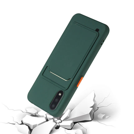 Card Slot Design Shockproof TPU Protective, For Samsung Galaxy A01, For Samsung Galaxy A02