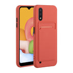 For Samsung Galaxy A01 / Plum Red