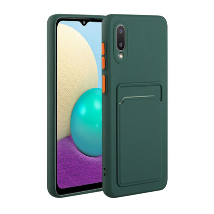 Card Slot Design Shockproof TPU Protective, For Samsung Galaxy A01, For Samsung Galaxy A02