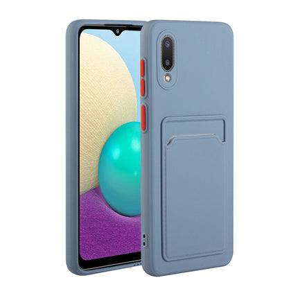 Card Slot Design Shockproof TPU Protective, For Samsung Galaxy A01, For Samsung Galaxy A02