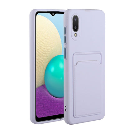 Card Slot Design Shockproof TPU Protective, For Samsung Galaxy A01, For Samsung Galaxy A02