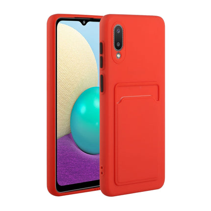 Card Slot Design Shockproof TPU Protective, For Samsung Galaxy A01, For Samsung Galaxy A02