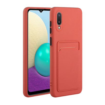 Card Slot Design Shockproof TPU Protective, For Samsung Galaxy A01, For Samsung Galaxy A02
