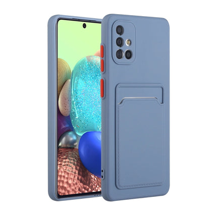 Card Slot Design Shockproof TPU Protective, For Samsung Galaxy A52 5G / 4G, For Samsung Galaxy A71 5G