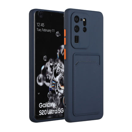 Card Slot Design Shockproof TPU Protective, For Samsung Galaxy S20+, For Samsung Galaxy S20 Ultra