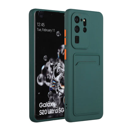 Card Slot Design Shockproof TPU Protective, For Samsung Galaxy S20+, For Samsung Galaxy S20 Ultra