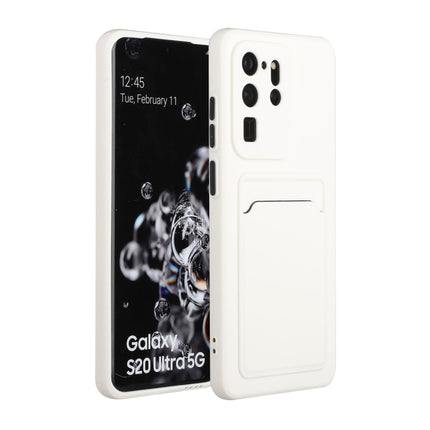 Card Slot Design Shockproof TPU Protective, For Samsung Galaxy S20+, For Samsung Galaxy S20 Ultra