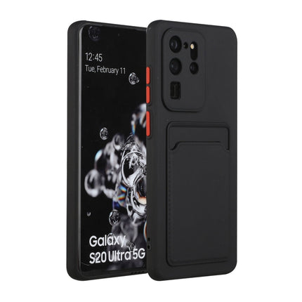Card Slot Design Shockproof TPU Protective, For Samsung Galaxy S20+, For Samsung Galaxy S20 Ultra