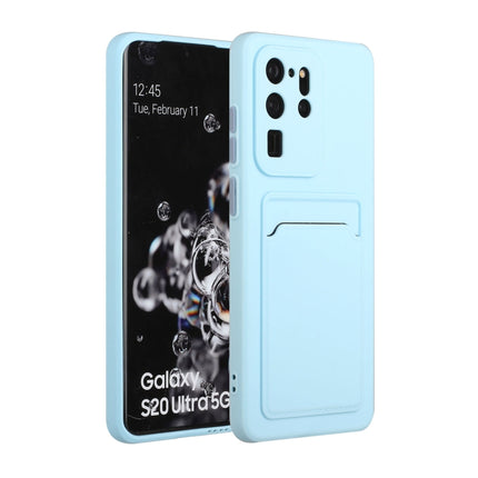 Card Slot Design Shockproof TPU Protective, For Samsung Galaxy S20+, For Samsung Galaxy S20 Ultra