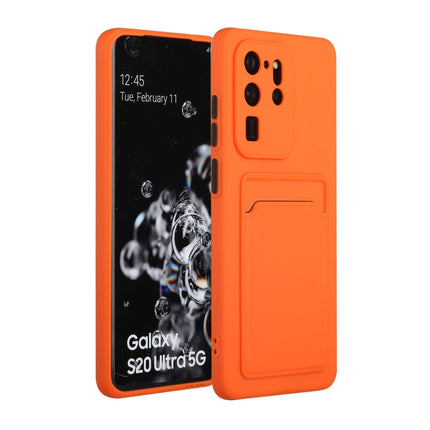 Card Slot Design Shockproof TPU Protective, For Samsung Galaxy S20+, For Samsung Galaxy S20 Ultra