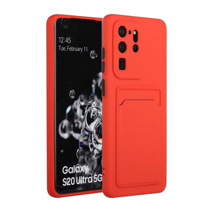 Card Slot Design Shockproof TPU Protective, For Samsung Galaxy S20+, For Samsung Galaxy S20 Ultra