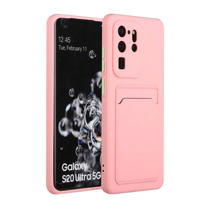 Card Slot Design Shockproof TPU Protective, For Samsung Galaxy S20+, For Samsung Galaxy S20 Ultra