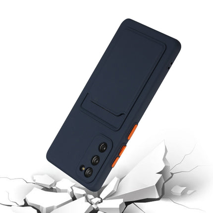 Card Slot Design Shockproof TPU Protective, For Samsung Galaxy S20 FE, For Samsung Galaxy S21 5G