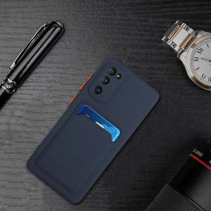 Card Slot Design Shockproof TPU Protective, For Samsung Galaxy S20 FE, For Samsung Galaxy S21 5G