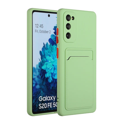 Card Slot Design Shockproof TPU Protective, For Samsung Galaxy S20 FE, For Samsung Galaxy S21 5G