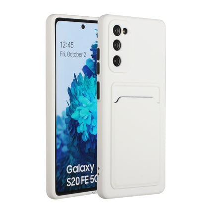 Card Slot Design Shockproof TPU Protective, For Samsung Galaxy S20 FE, For Samsung Galaxy S21 5G